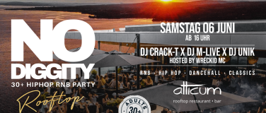 Event-Image for 'No Diggity Rooftop - 30+ Hip Hop RnB Party // Atticum T&uuml;bach'