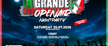 Event-Image for 'La Grande Notte Italiana OPENAIR @ Purple Pearls Krefeld'