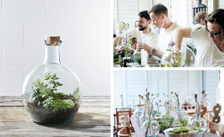Flaschengarten-Workshop