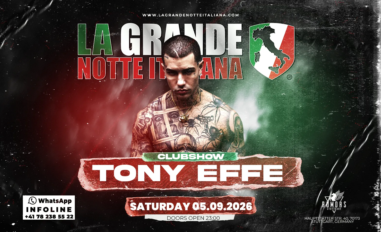 - lab9: interfaces cssskl162 Images High Quality... La Grande Notte Italiana w/TONY EFFE @Rumors Stuttgart in Stuttgart ...