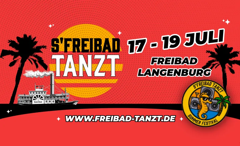 Event-Image for 's' Freibad tanzt - Summer Festival 2026 - Samstag'