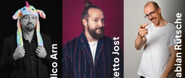 Event-Image for 'Comedy Freitag mit Nico Arn, Fabian R&uuml;tsche und Retto Jost'