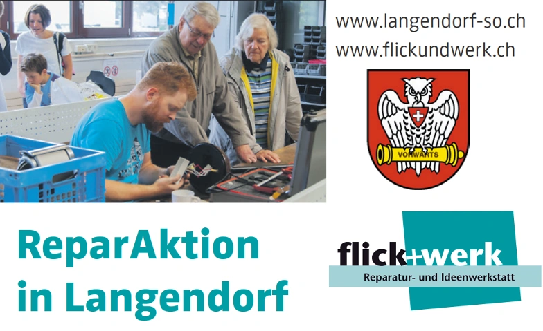 Reparatur-Service «flick+werk» in Langendorf