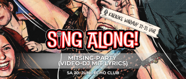 Event-Image for 'SING ALONG • Mitsing-Party, Karaoke-Warmup'