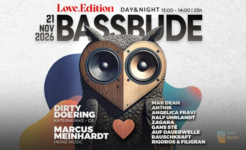 Flyer: Bass Bude - Love Edition