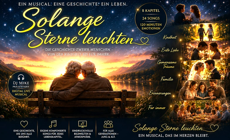 Event-Image for 'Musical digital live "Solange Sterne leuchten"'