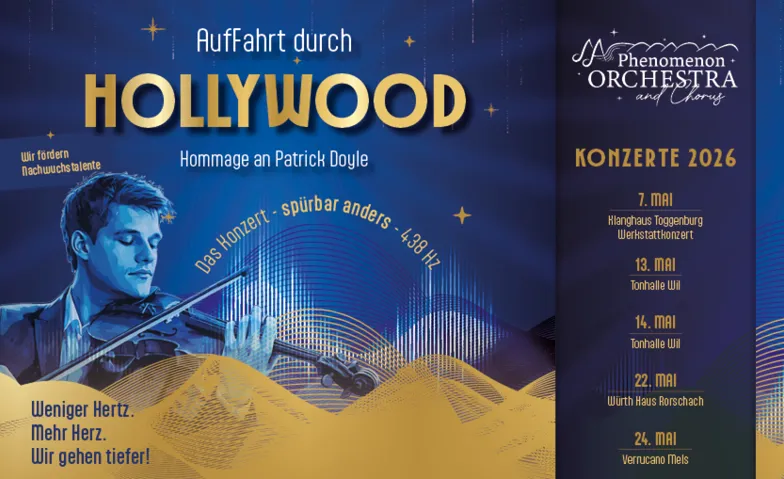 Filmmusik mit Phenomenon ORCHESTRA and Chorus Verschiedene Orte Tickets