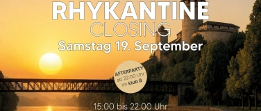 Event-Image for 'Rhykantine Closing Party x klub 8 - Daydance am Rhein!'