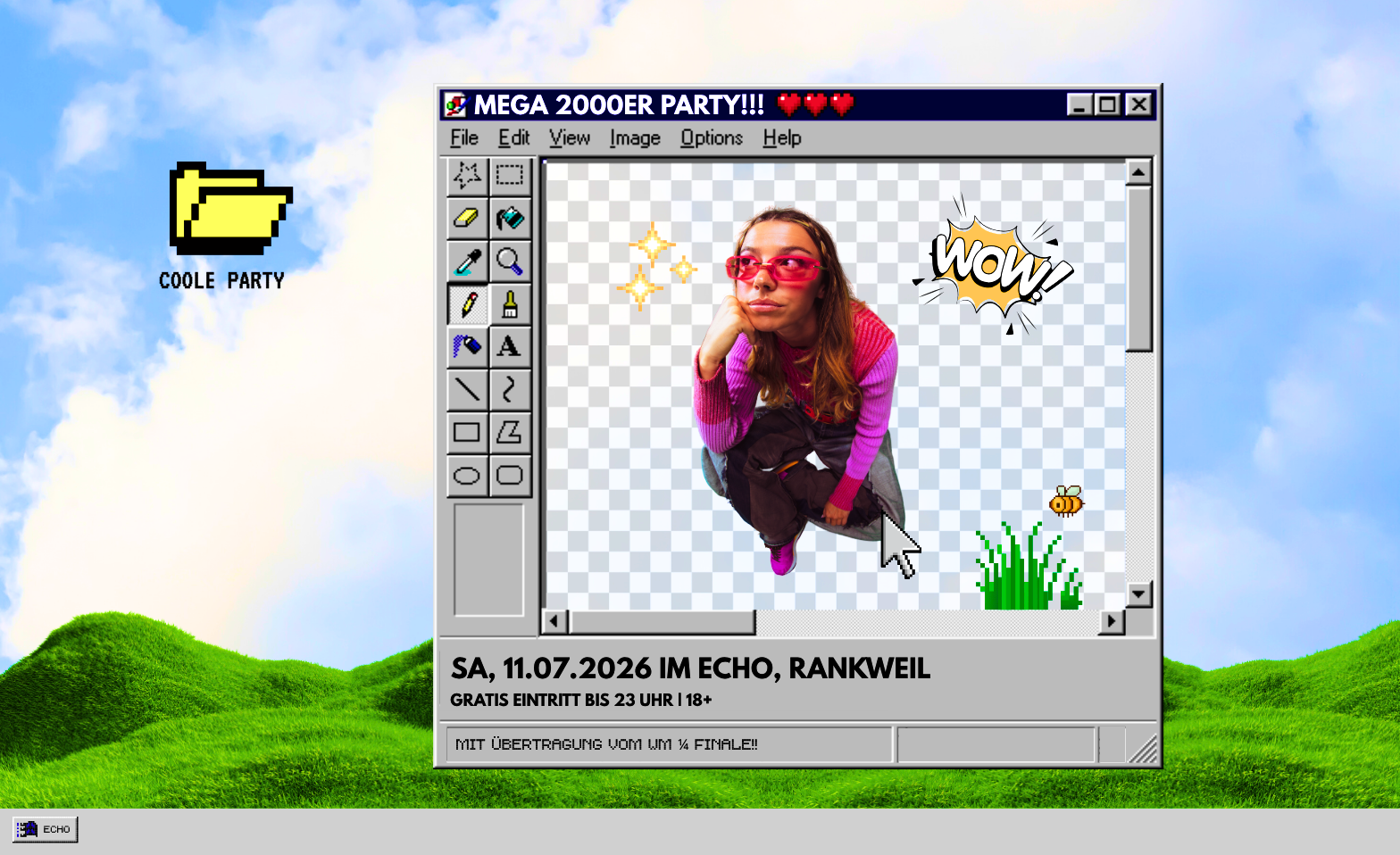 Mega 2000er Party