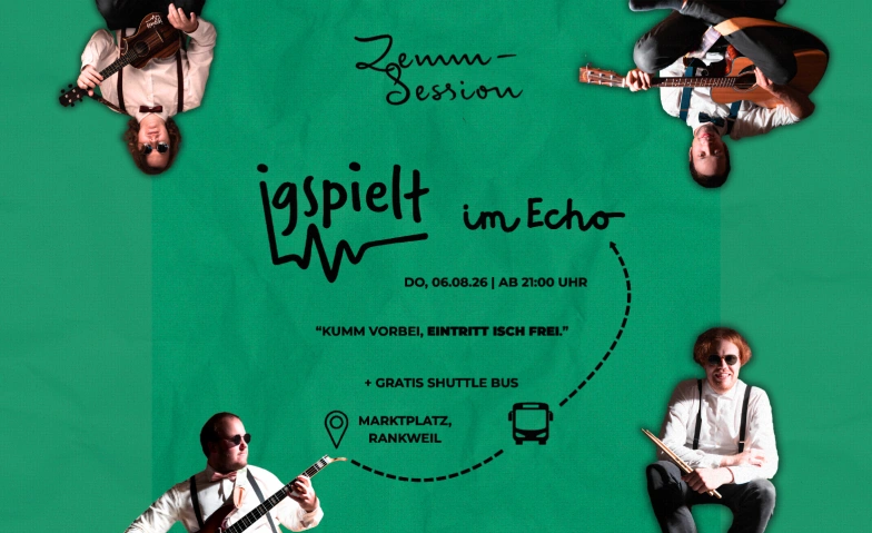 Igspielt • Live Band • Gratis Eintritt! Echo Club, Rankweil, Langgasse 116, 6830 Rankweil Tickets