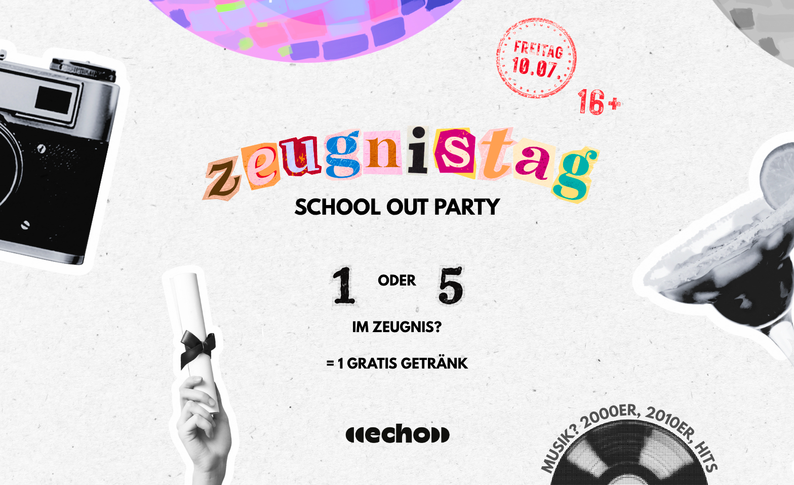 ZEUGNISTAG • School Out Party • 16+