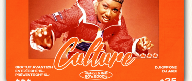 Event-Image for 'CULTURE - HIPHOP & RNB 90-2000's'
