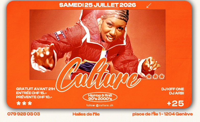 CULTURE - HIPHOP & RNB 90-2000's