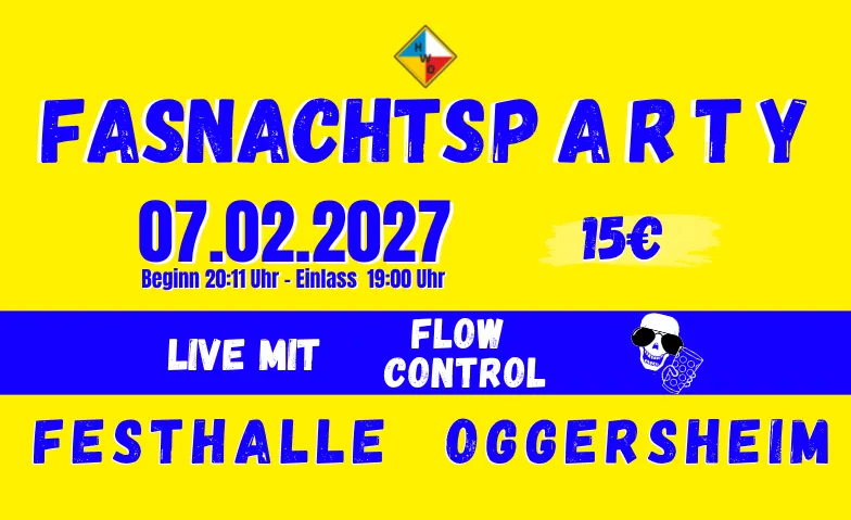 Event-Image for 'Fasnachtsparty mit FLOW CONTROL 2027'