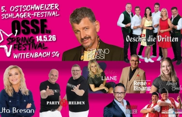 Event-Image for '5. Ostschweizer Schlagerfestival 2026'