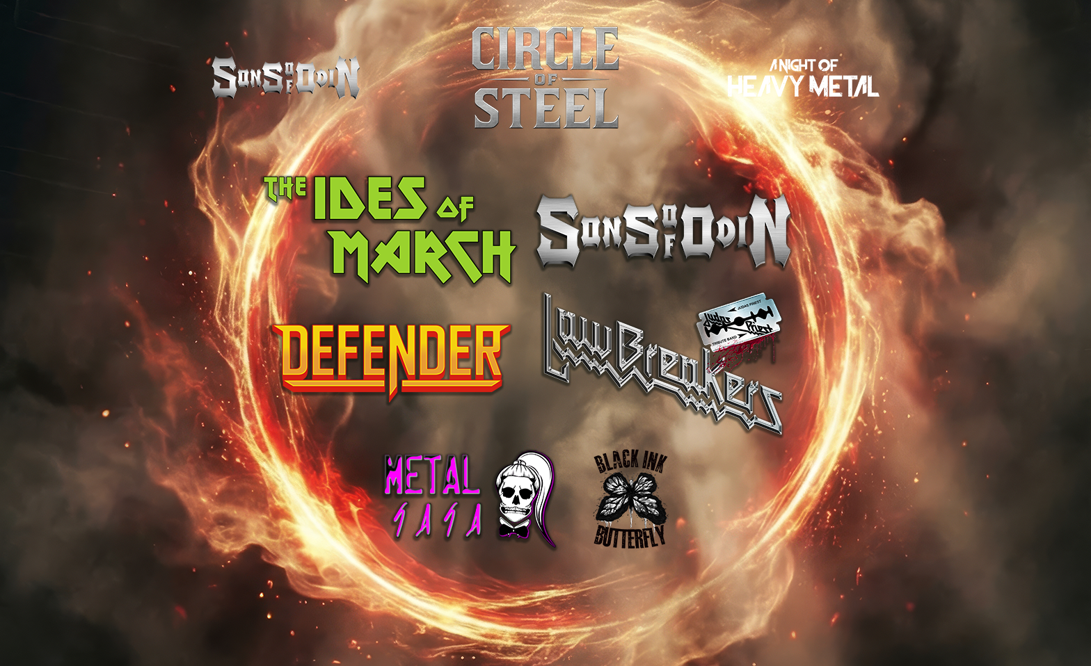 Circle of Steel Festival – The Ides of March, Defender u.a.