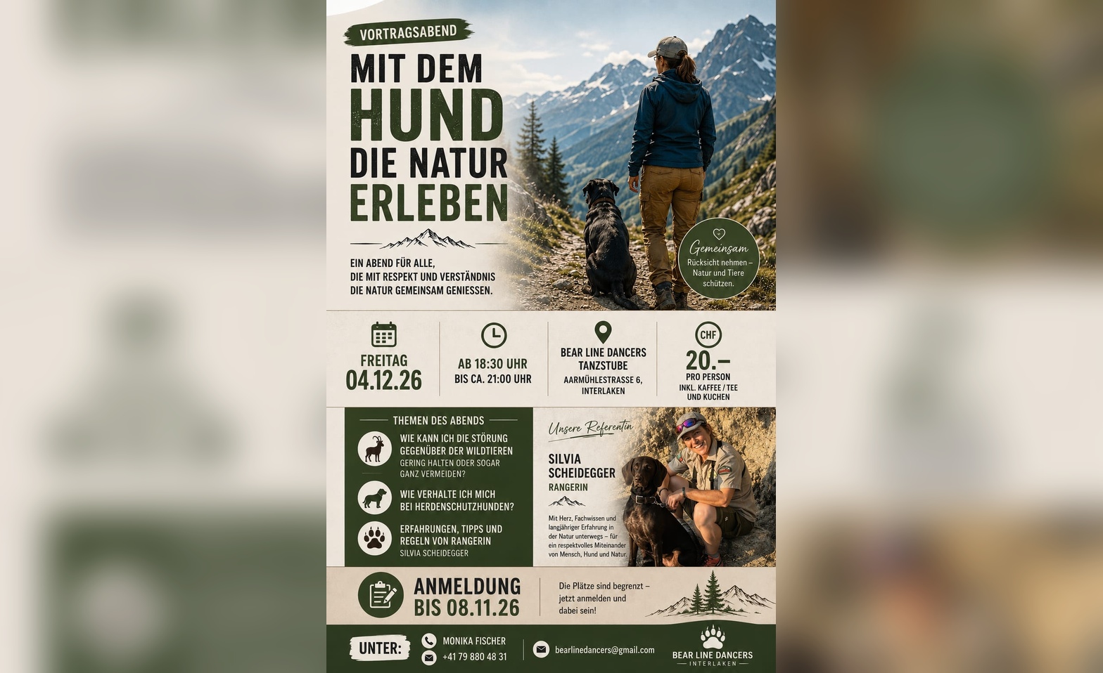 Mit dem Hund die Natur erleben