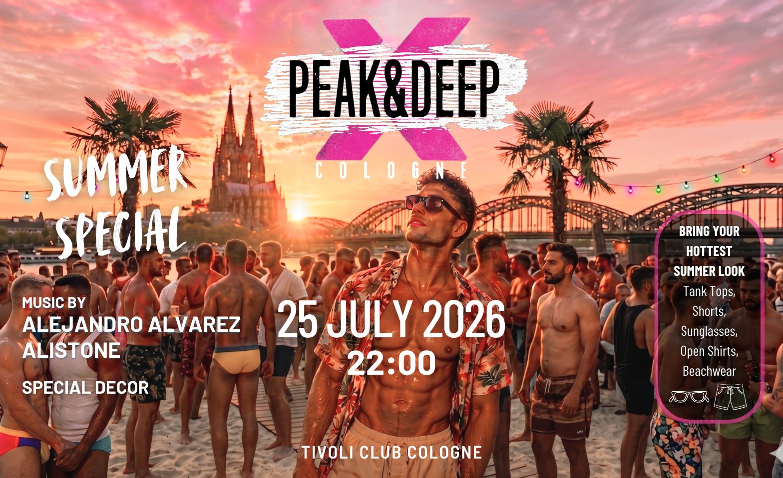 PEAK&DEEP Cologne: Summer Special