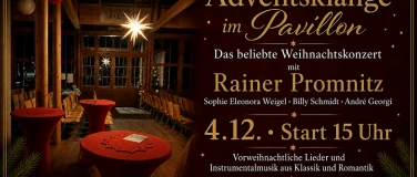 Event-Image for 'Rainer Promnitz pr&auml;sentiert  - Advent im Pavillon'