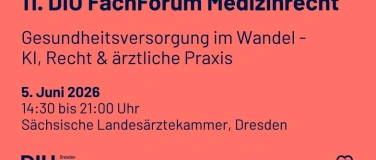Event-Image for '11. DIU FachForum Medizinrecht'