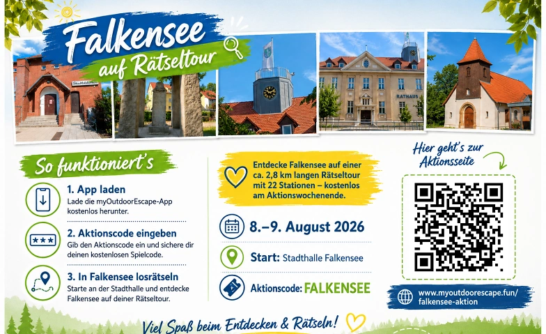 Falkensee auf Rätseltour