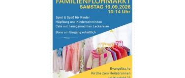 Event-Image for 'Familien- und Kinderflohmarkt Kirche zum Heilsbrunnen'
