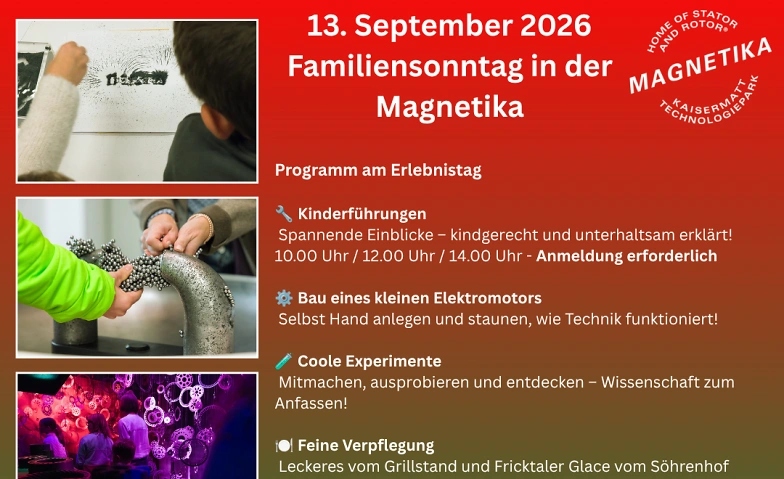 Familiensonntag in der Magnetika