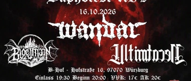 Event-Image for 'Baphofest XIV (Wandar, Bloedmaan, Ultima Necat)'