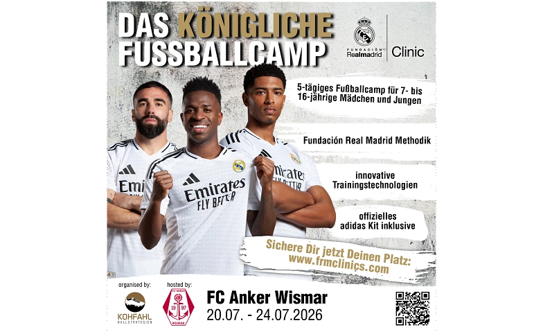 Fundación Real Madrid Fußballcamp in Wismar