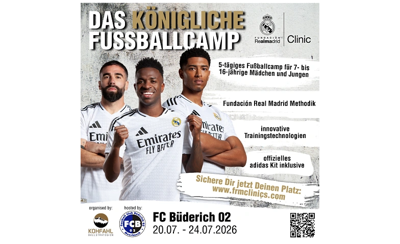 Fundación Real Madrid Fußballcamp in Meerbusch