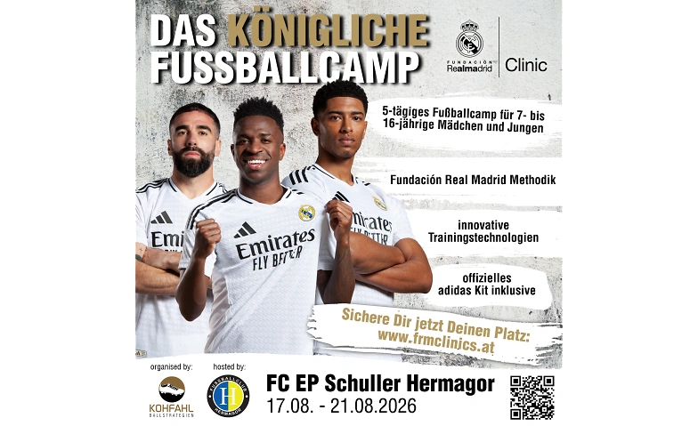 Fundación Real Madrid Fußballcamp in Hermagor