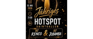 Event-Image for '1 J&auml;hriges Hotspot'