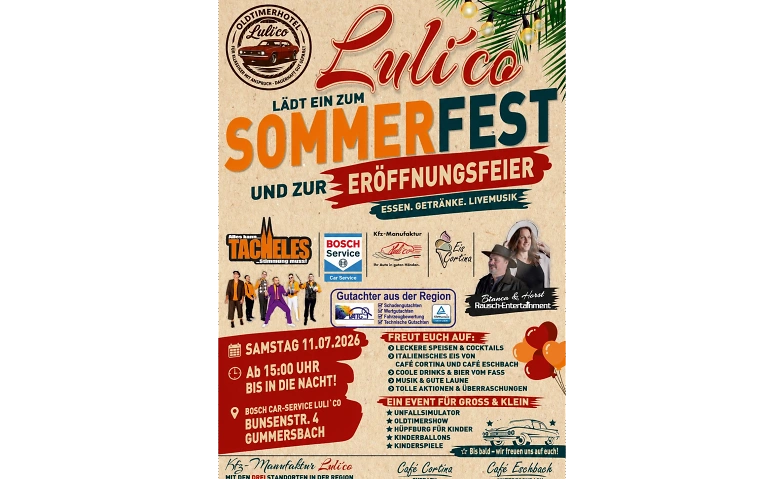 Sommerfest und Eröffnungsfeier
