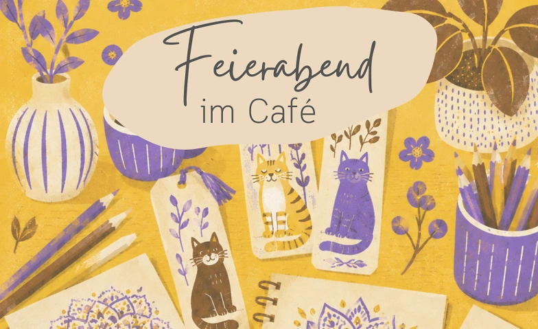 Event-Image for 'Katzen, Buchzeichen malen & entspannen'