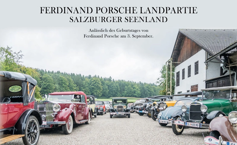 Event-Image for 'Ferdinand Porsche Landpartie 2026 im fahr(T)raum Mattsee'