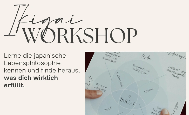 Workshop: Berufliche Neuorientierung mit dem Ikigai-Modell