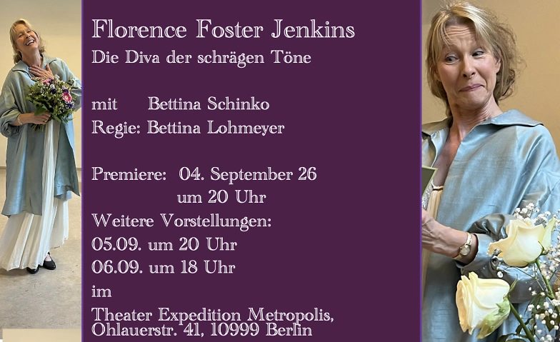 Event-Image for 'Florence Foster Jenkins - die Diva der schr&auml;gen T&ouml;ne'