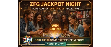 Event-Image for 'ZFG Jackpot Night: Board Games Zurich &ndash; Win CHF 50!'