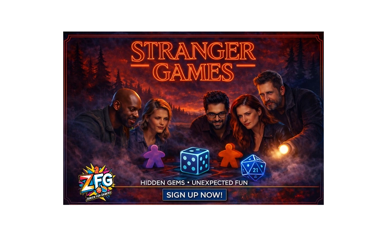 ZFG Stranger Games: Discover Hidden Gem Board Games!