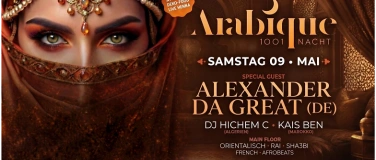 Event-Image for 'ARABIQUE - 1001 NACHT I DJ ALEXANDER DA GREAT'