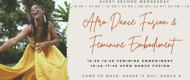 Event-Image for 'AFRO DANCE FUSION & FEMININE EMBODIMENT JEDEN 2.MITTWOCH'