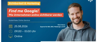 Event-Image for 'Find me Google! Wie Unternehmen online sichtbarer werden'