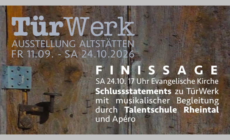 Finissage TürWerk