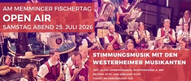 Event-Image for 'Fischertag 2026 - Samstag Abend mit Westerheimer Musikanten'