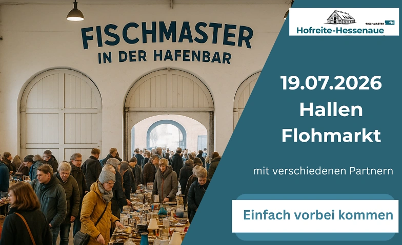 Hallen-Flohmarkt bei Fischmaster 19.07.2026
