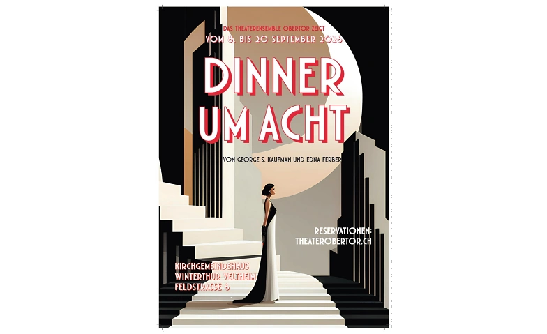 Theaterensemble Obertor spielt "Dinner um acht" Billets