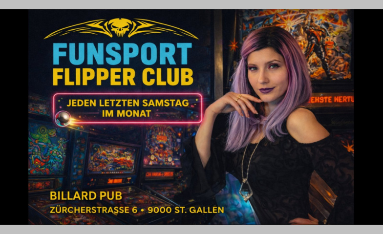 Flippern im Funsport Flipper Club