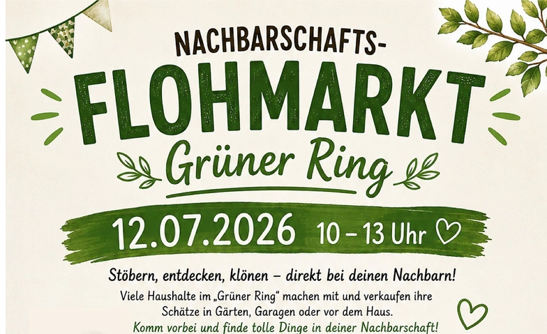 Nachbarschaftsflohmarkt
