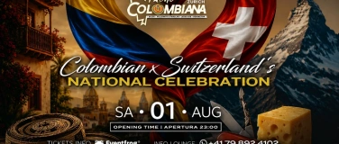 Event-Image for 'NATIONAL DAY ZURICH (By Noche Colombiana)'