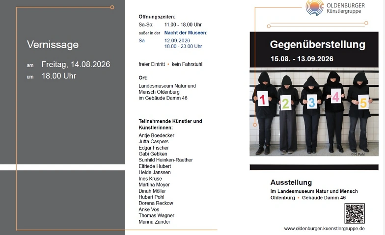 Kunstausstellung "Gegenüberstellung"